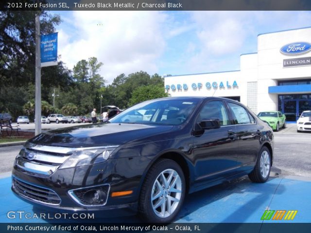 2012 Ford Fusion SEL in Tuxedo Black Metallic