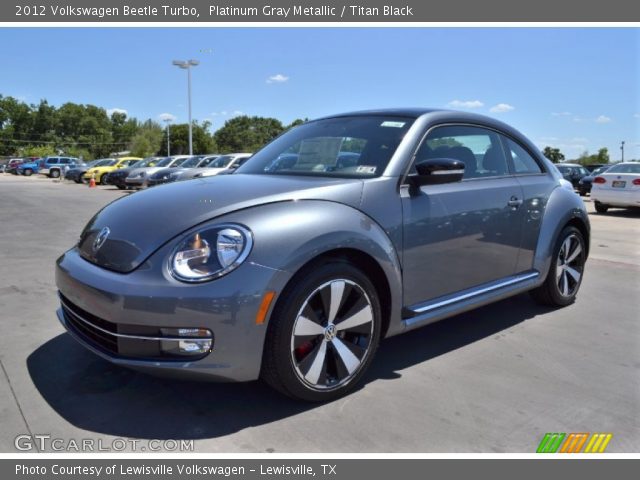 2012 Volkswagen Beetle Turbo in Platinum Gray Metallic