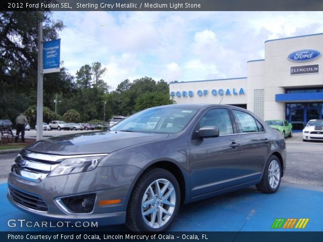 2012 Ford Fusion SEL in Sterling Grey Metallic