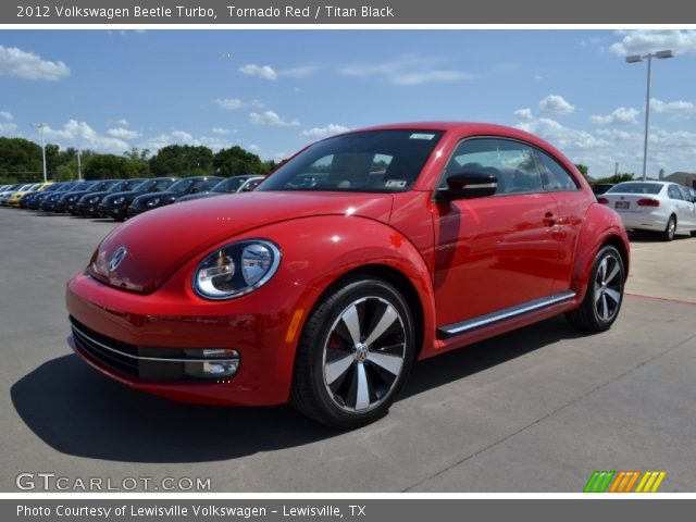 2012 Volkswagen Beetle Turbo in Tornado Red