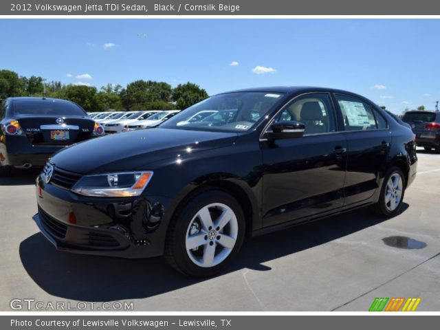 2012 Volkswagen Jetta TDI Sedan in Black