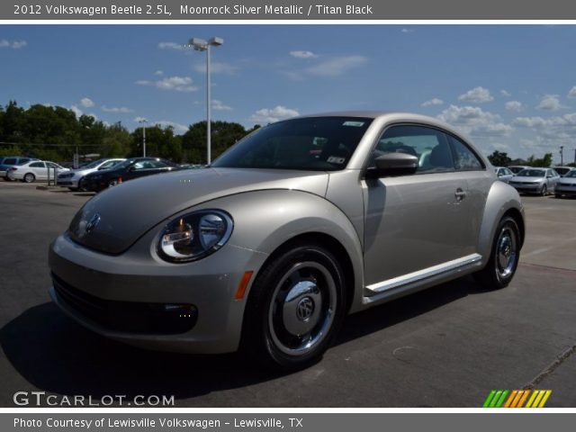 2012 Volkswagen Beetle 2.5L in Moonrock Silver Metallic