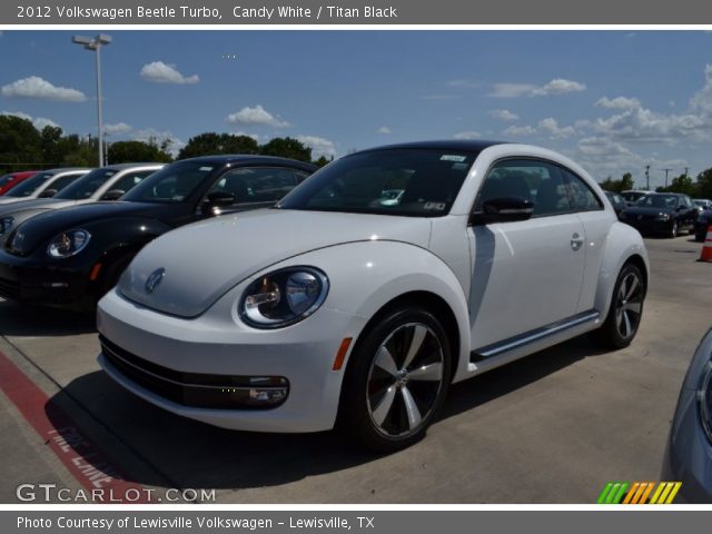 2012 Volkswagen Beetle Turbo in Candy White