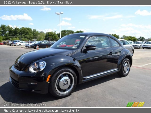 2012 Volkswagen Beetle 2.5L in Black