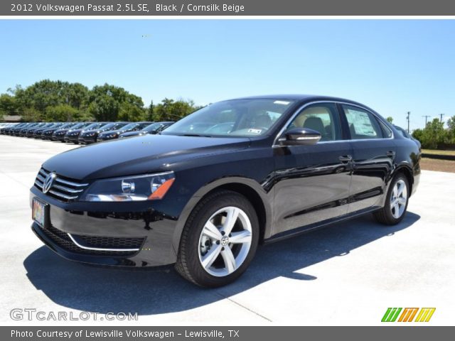 2012 Volkswagen Passat 2.5L SE in Black