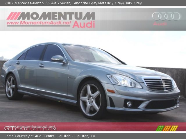 2007 Mercedes-Benz S 65 AMG Sedan in Andorite Grey Metallic