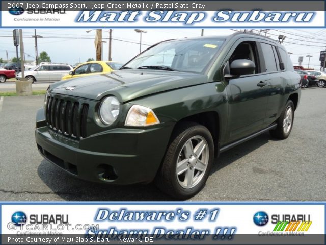 2007 Jeep Compass Sport in Jeep Green Metallic