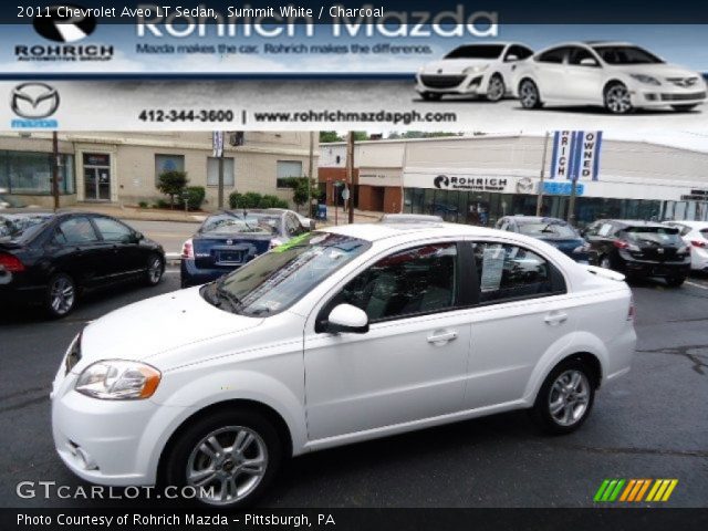 2011 Chevrolet Aveo LT Sedan in Summit White