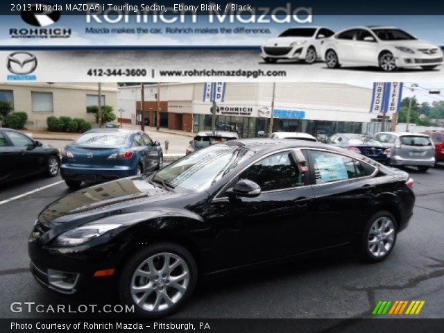 2013 Mazda MAZDA6 i Touring Sedan in Ebony Black