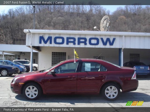 2007 Ford Fusion S in Merlot Metallic