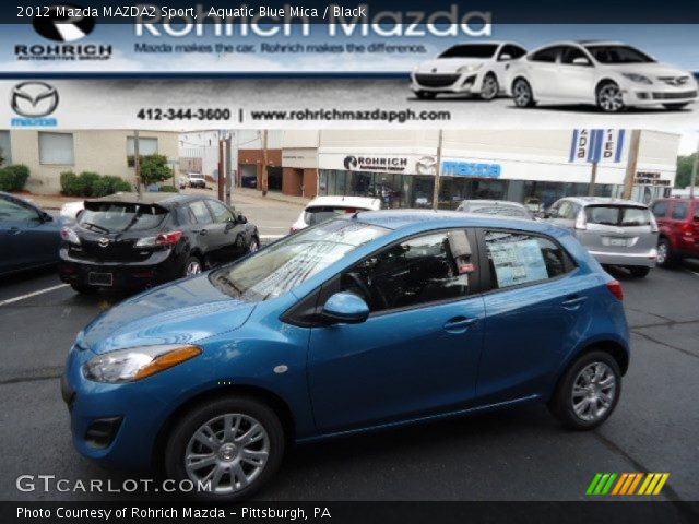 2012 Mazda MAZDA2 Sport in Aquatic Blue Mica