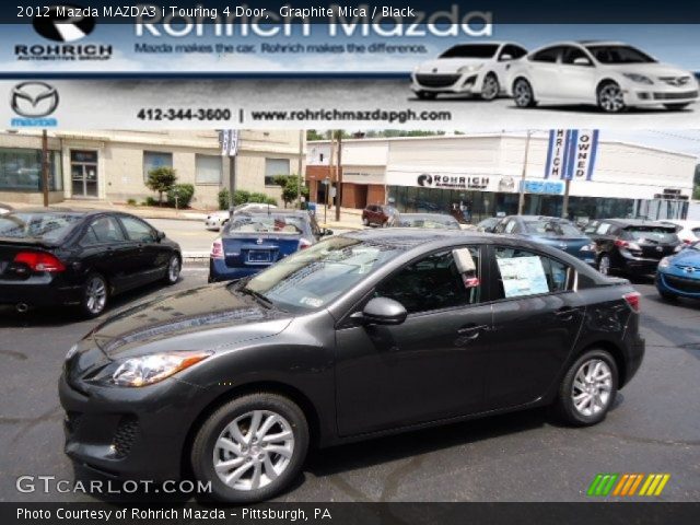 2012 Mazda MAZDA3 i Touring 4 Door in Graphite Mica