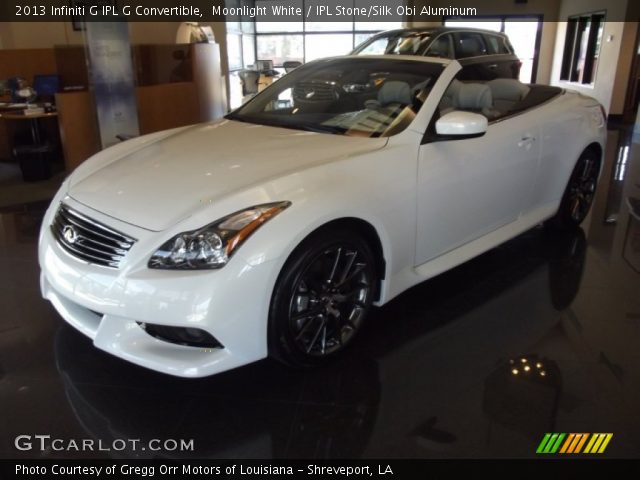 2013 Infiniti G IPL G Convertible in Moonlight White