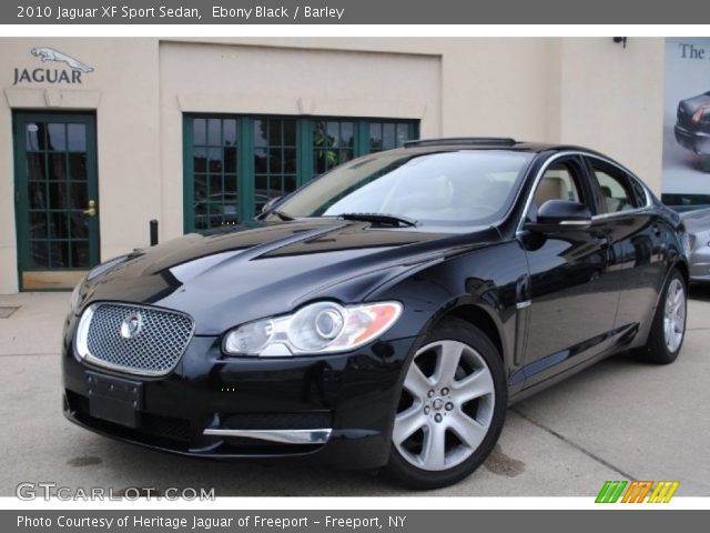 2010 Jaguar XF Sport Sedan in Ebony Black