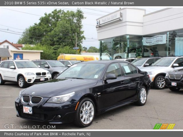 2010 BMW 5 Series 535i xDrive Sedan in Carbon Black Metallic