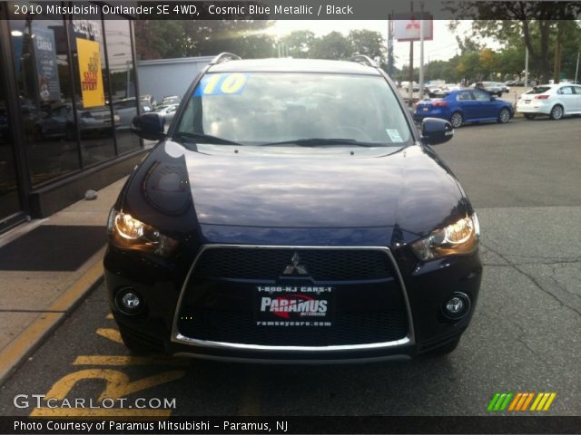 2010 Mitsubishi Outlander SE 4WD in Cosmic Blue Metallic