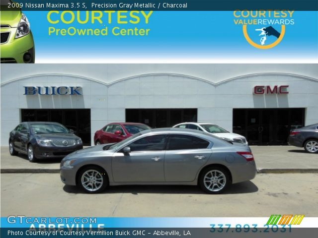 2009 Nissan Maxima 3.5 S in Precision Gray Metallic