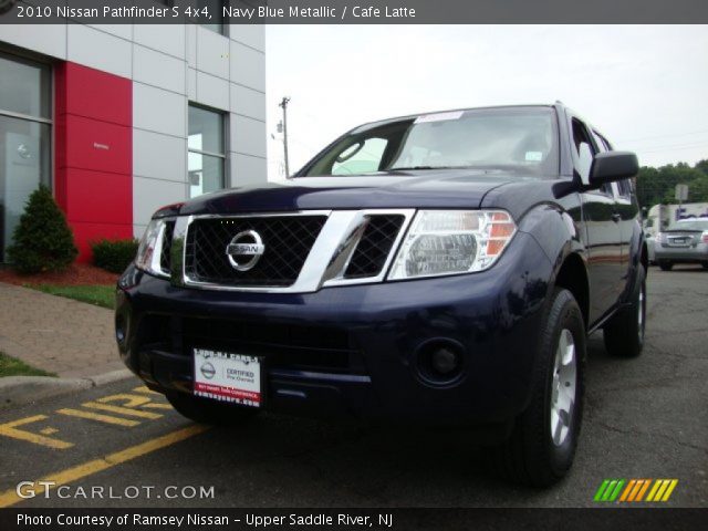 2010 Nissan Pathfinder S 4x4 in Navy Blue Metallic