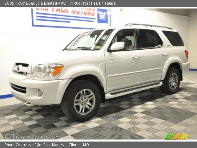 2005 Toyota Sequoia Limited 4WD in Arctic Frost Pearl