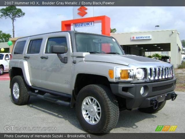 2007 Hummer H3 X in Boulder Gray Metallic