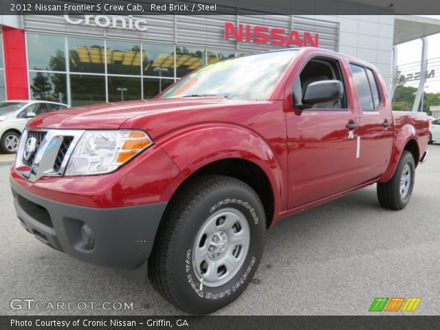 2012 Nissan Frontier S Crew Cab in Red Brick