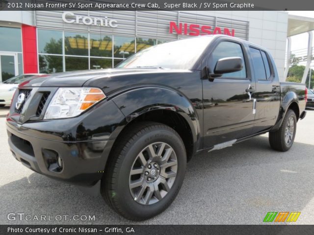 2012 Nissan Frontier SV Sport Appearance Crew Cab in Super Black