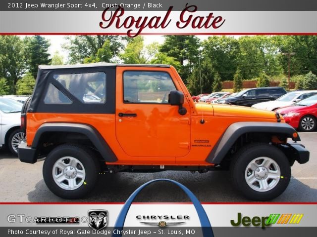 2012 Jeep Wrangler Sport 4x4 in Crush Orange