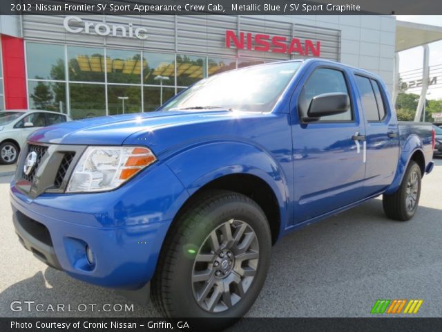 2012 Nissan Frontier SV Sport Appearance Crew Cab in Metallic Blue
