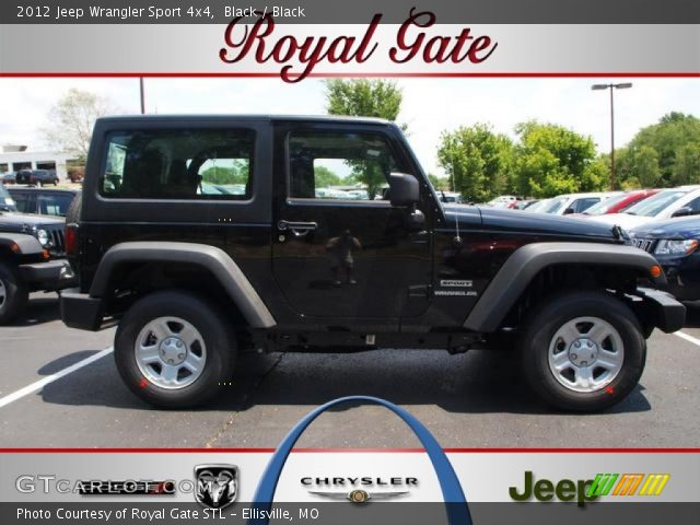 2012 Jeep Wrangler Sport 4x4 in Black