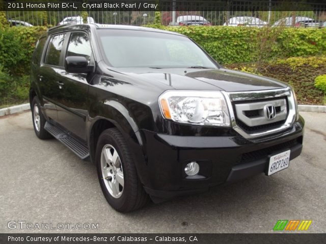 2011 Honda Pilot EX-L in Crystal Black Pearl