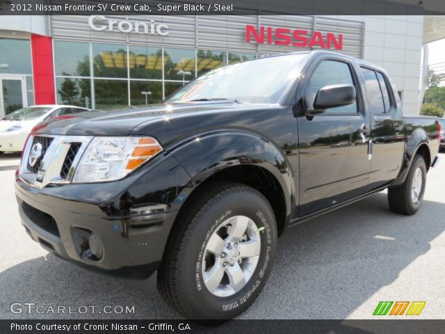 2012 Nissan Frontier SV Crew Cab in Super Black