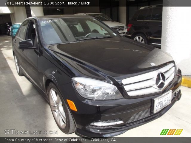 2011 Mercedes-Benz C 300 Sport in Black