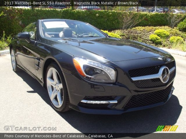 2013 Mercedes-Benz SL 550 Roadster in Magnetite Black Metallic