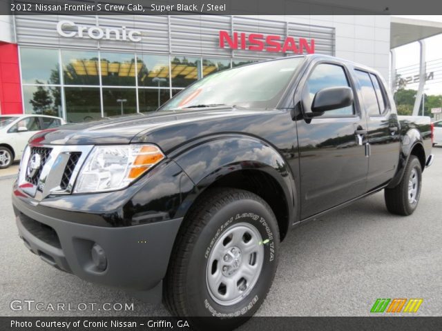 2012 Nissan Frontier S Crew Cab in Super Black