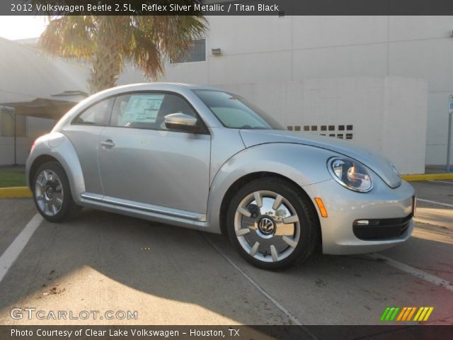 2012 Volkswagen Beetle 2.5L in Reflex Silver Metallic