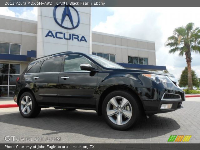 2012 Acura MDX SH-AWD in Crystal Black Pearl