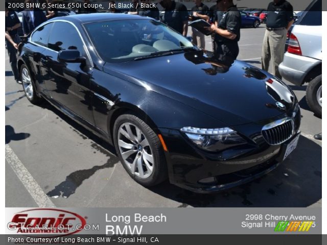 2008 BMW 6 Series 650i Coupe in Jet Black
