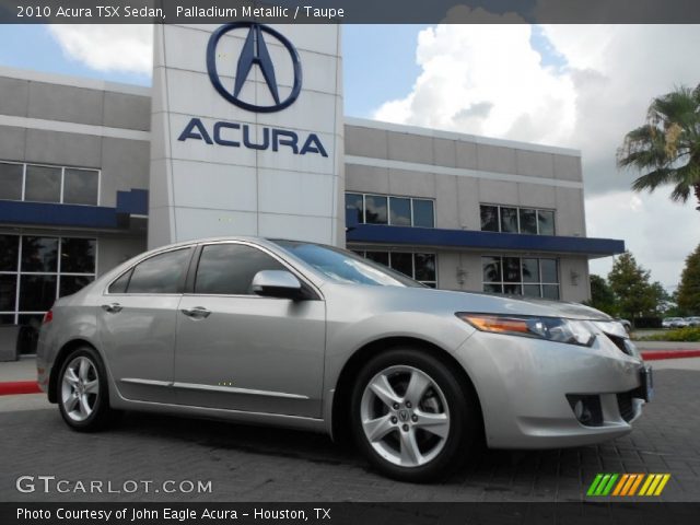 2010 Acura TSX Sedan in Palladium Metallic