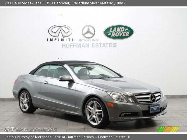 2011 Mercedes-Benz E 350 Cabriolet in Palladium Silver Metallic