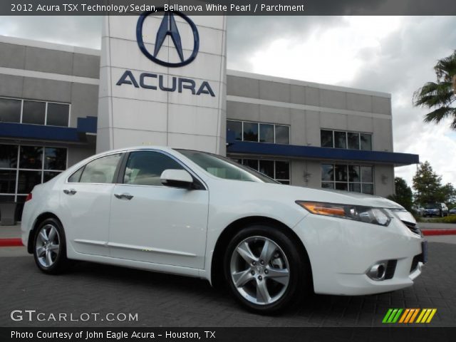 2012 Acura TSX Technology Sedan in Bellanova White Pearl