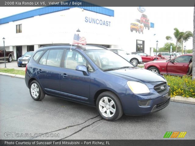 2008 Kia Rondo LX V6 in Velvet Blue