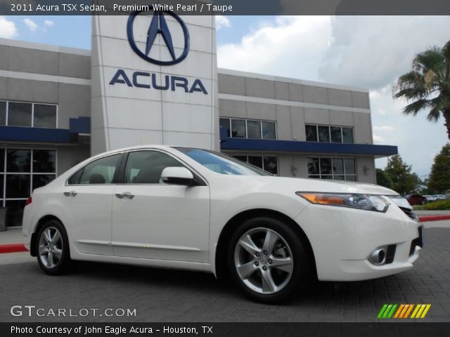 2011 Acura TSX Sedan in Premium White Pearl