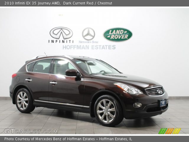 2010 Infiniti EX 35 Journey AWD in Dark Current Red
