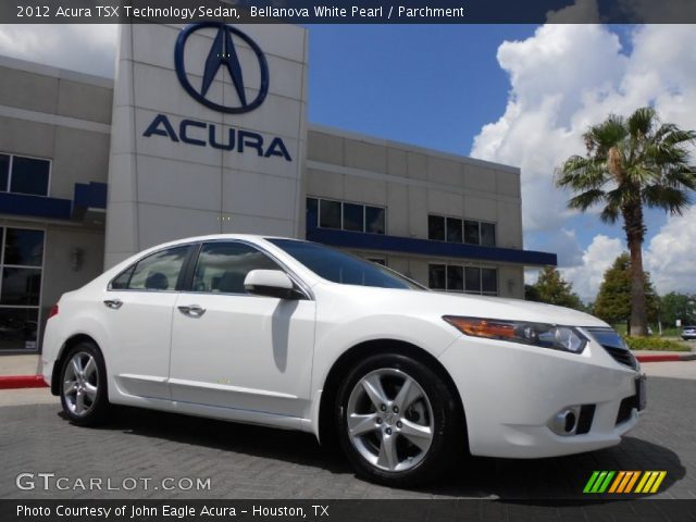 2012 Acura TSX Technology Sedan in Bellanova White Pearl
