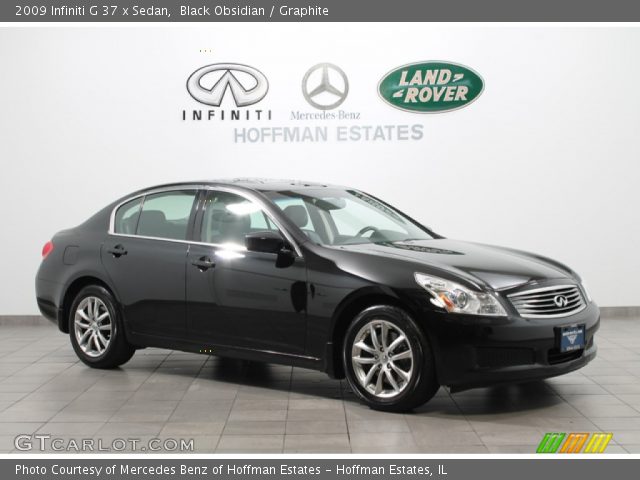 2009 Infiniti G 37 x Sedan in Black Obsidian