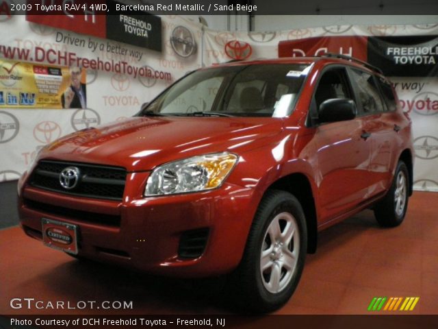 2009 Toyota RAV4 4WD in Barcelona Red Metallic