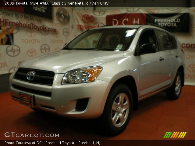 2009 Toyota RAV4 4WD in Classic Silver Metallic
