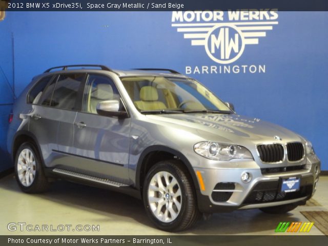 2012 BMW X5 xDrive35i in Space Gray Metallic