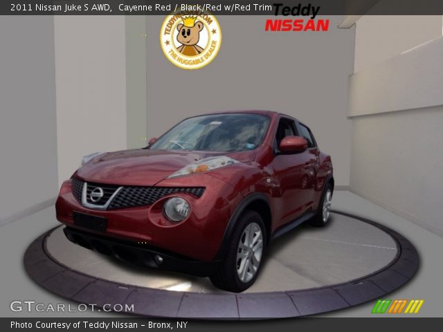 2011 Nissan Juke S AWD in Cayenne Red