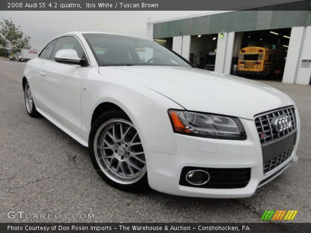 2008 Audi S5 4.2 quattro in Ibis White